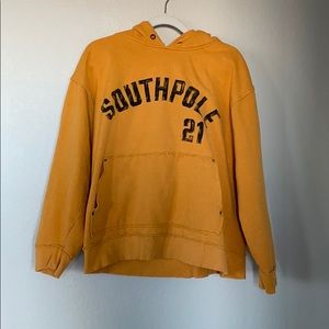 Yellow South Pole hoodie